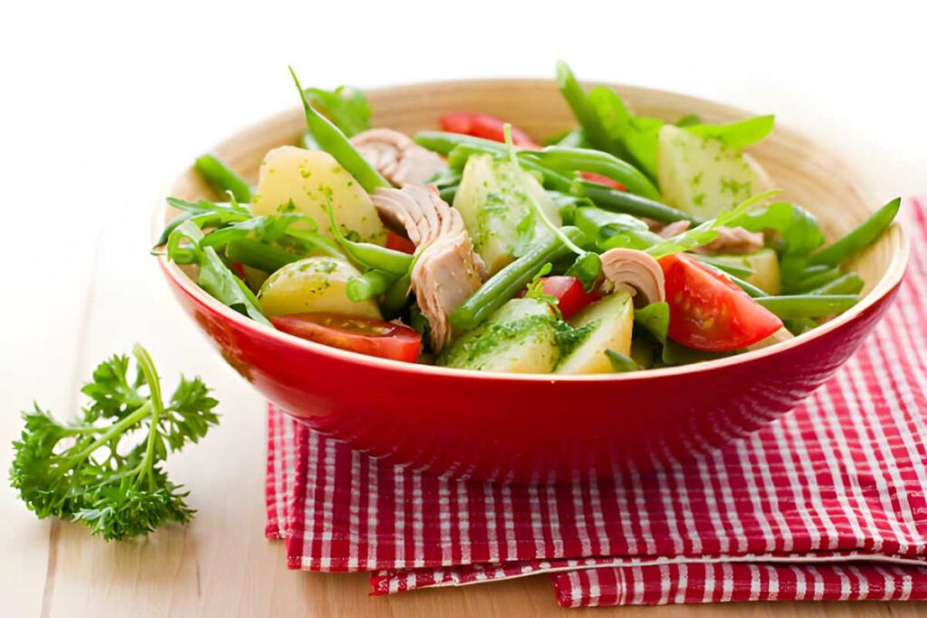 High-Protein Green Bean & Tuna Salad Green Bean